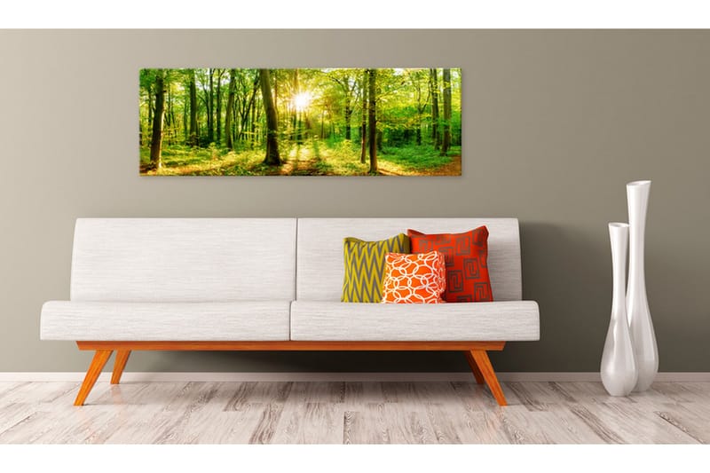 Tavla Green Magic 135x45 - Artgeist sp. z o. o. - Inredning & dekor - Tavlor & konst - Canvastavla