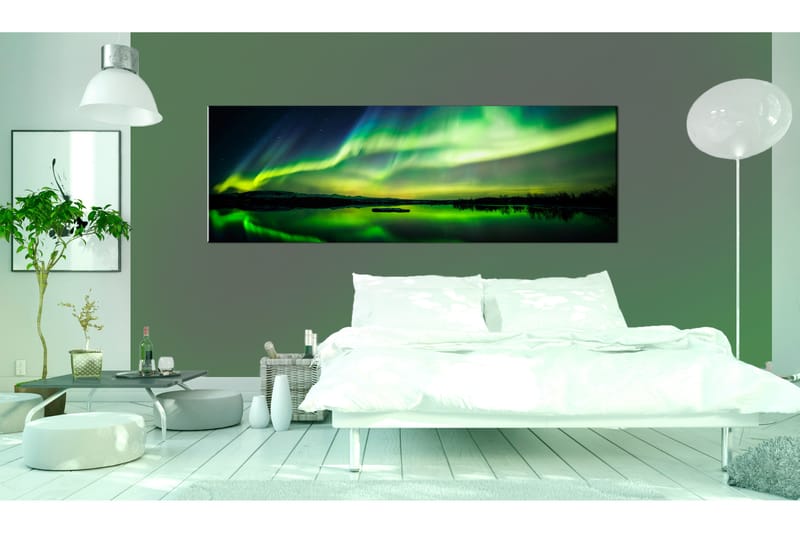 Tavla Green Sky 120X40 Flerfärgad - Artgeist sp. z o. o. - Inredning & dekor - Tavlor & konst - Canvastavla
