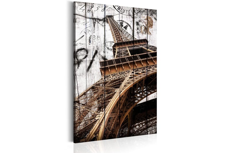 Tavla Greetings from Paris 80x120, Artgeist sp. z o. o.