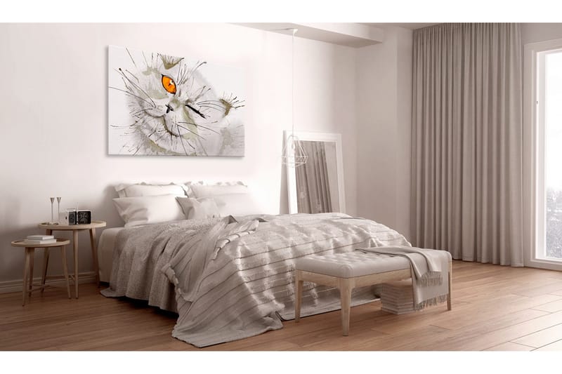Tavla Grey Cat 90x60, Artgeist sp. z o. o.