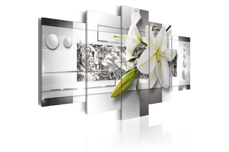 Tavla Grey Melancholy 200X100 Vit, Artgeist sp. z o. o.