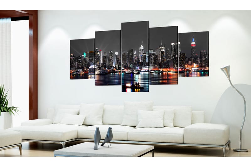 Tavla Grey Sky 100X50 Flerfärgad - Artgeist sp. z o. o. - Inredning & dekor - Tavlor & konst - Canvastavla