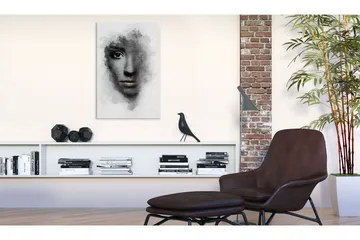 Tavla Grey Portrait 40x60 - Artgeist sp. z o. o. - Inredning & dekor - Tavlor & konst - Canvastavla