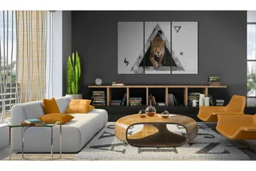 Tavla Grönögda gepard 90x60 - Artgeist sp. z o. o. - Inredning & dekor - Tavlor & konst - Canvastavla