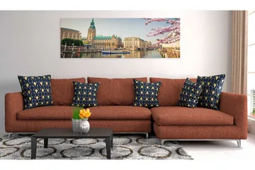Tavla Hamburg Town Hall 150x50 cm - Inredning & dekor - Tavlor & konst - Canvastavla