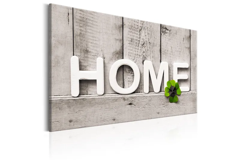 Tavla Happy Home 120x80 - Artgeist sp. z o. o. - Inredning & dekor - Tavlor & konst - Canvastavla