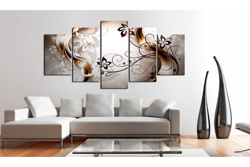 Tavla Harmonious Delicacy 100X50 Flerfärgad|Vit - Artgeist sp. z o. o. - Inredning & dekor - Tavlor & konst - Canvastavla