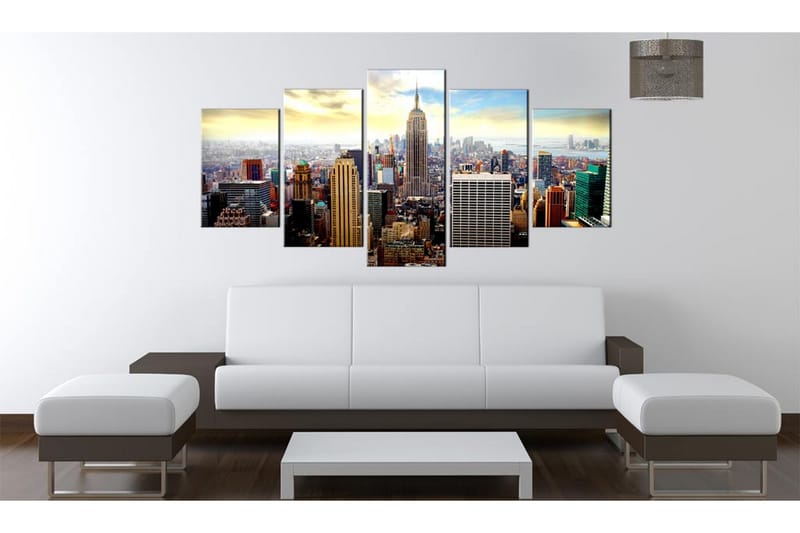 Tavla Heart Of The City 200X100 Flerfärgad - Artgeist sp. z o. o. - Inredning & dekor - Tavlor & konst - Canvastavla