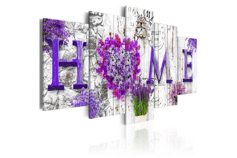 Tavla Heather Asylum 100X50 Lila, Artgeist sp. z o. o.