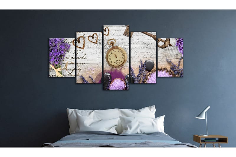 Tavla Heather Composition 200x100 - Artgeist sp. z o. o. - Inredning & dekor - Tavlor & konst - Canvastavla