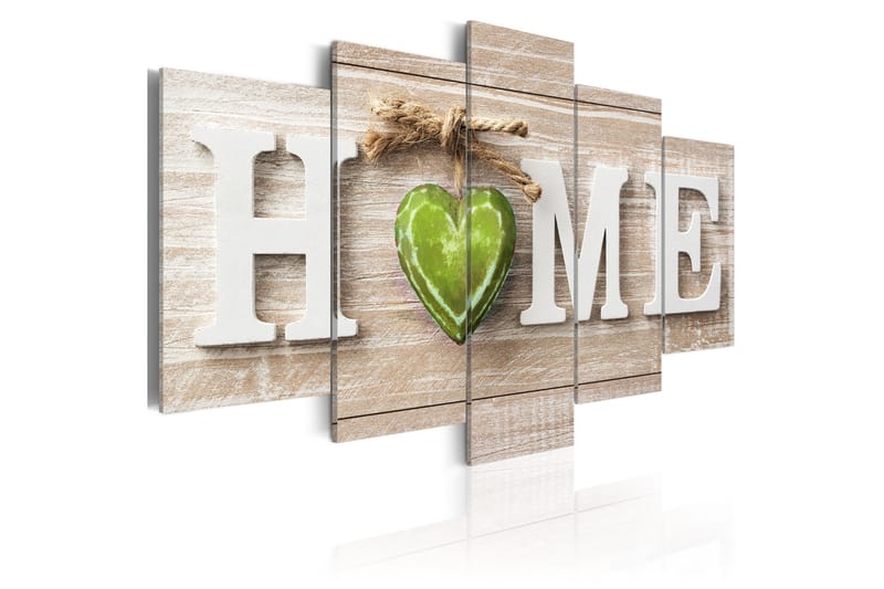 Tavla Home Domestic Melody 200X100 Grå|Beige, Artgeist sp. z o. o.