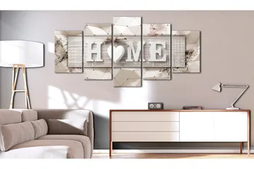 Tavla Home Modern Geometry 100x50 - Artgeist sp. z o. o. - Inredning & dekor - Tavlor & konst - Canvastavla
