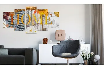 Tavla Home Variety 100x50 - Artgeist sp. z o. o. - Inredning & dekor - Tavlor & konst - Canvastavla