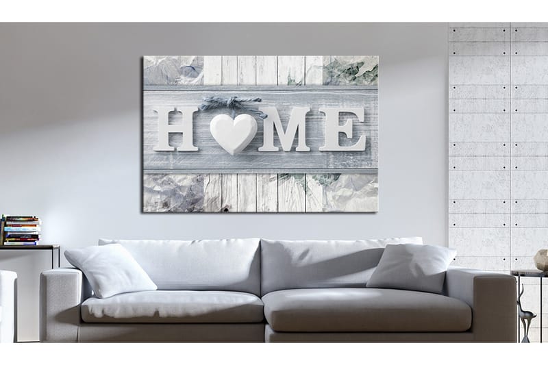 Tavla Home: Winter House 120x80 - Artgeist sp. z o. o. - Inredning & dekor - Tavlor & konst - Canvastavla