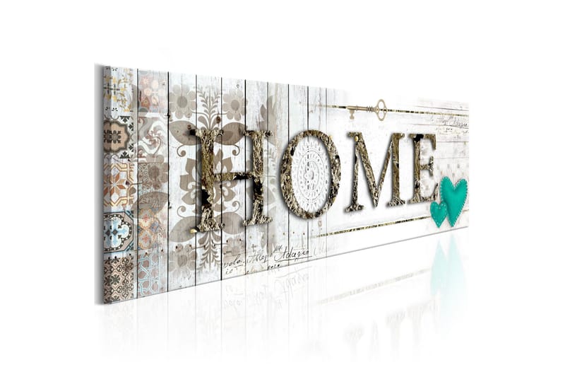 Tavla Home's Imagery 135x45 - Artgeist sp. z o. o. - Inredning & dekor - Tavlor & konst - Canvastavla