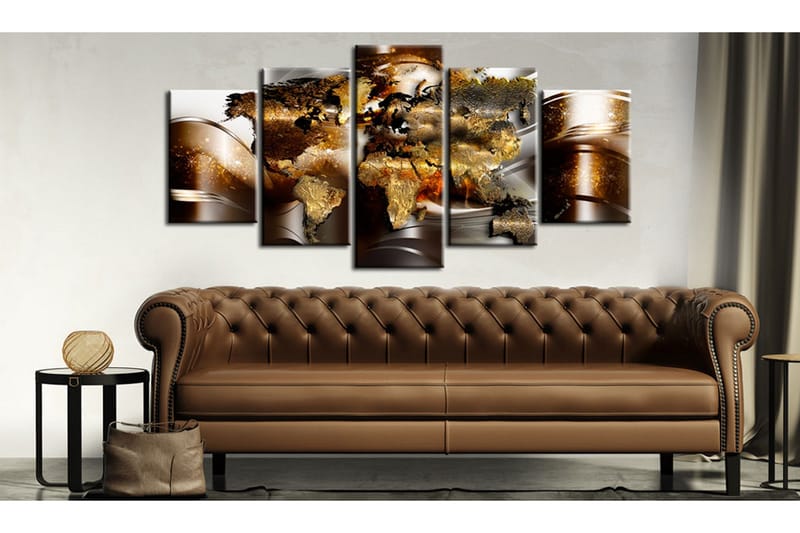 Tavla Honey Continents 200x100 - Artgeist sp. z o. o. - Inredning & dekor - Tavlor & konst - Canvastavla