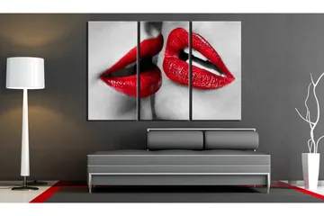Tavla Hot Lips 60x40 - Artgeist sp. z o. o. - Inredning & dekor - Tavlor & konst - Canvastavla