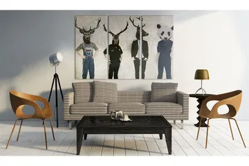 Tavla Humans Are Also Animals 60x40 - Artgeist sp. z o. o. - Inredning & dekor - Tavlor & konst - Canvastavla