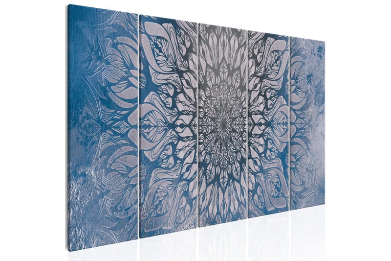 Tavla Hypnosis 5 Parts Blue Narrow 200x80, Artgeist sp. z o. o.