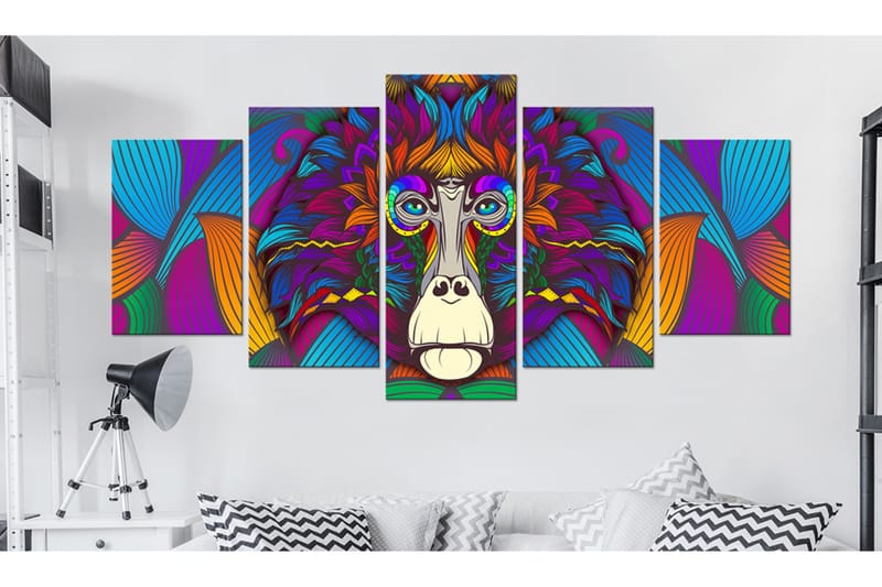 Tavla Hypnosis Of Colours 200X100 Flerfärgad - Artgeist sp. z o. o. - Inredning & dekor - Tavlor & konst - Canvastavla