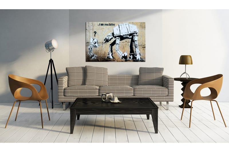 Tavla I Am Your Father by Banksy 90x60, Artgeist sp. z o. o.