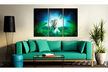 Tavla Ice tiger 90x60 - Artgeist sp. z o. o. - Inredning & dekor - Tavlor & konst - Canvastavla