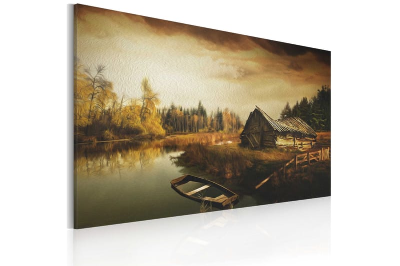 Tavla Idyllic village 120x80, Artgeist sp. z o. o.