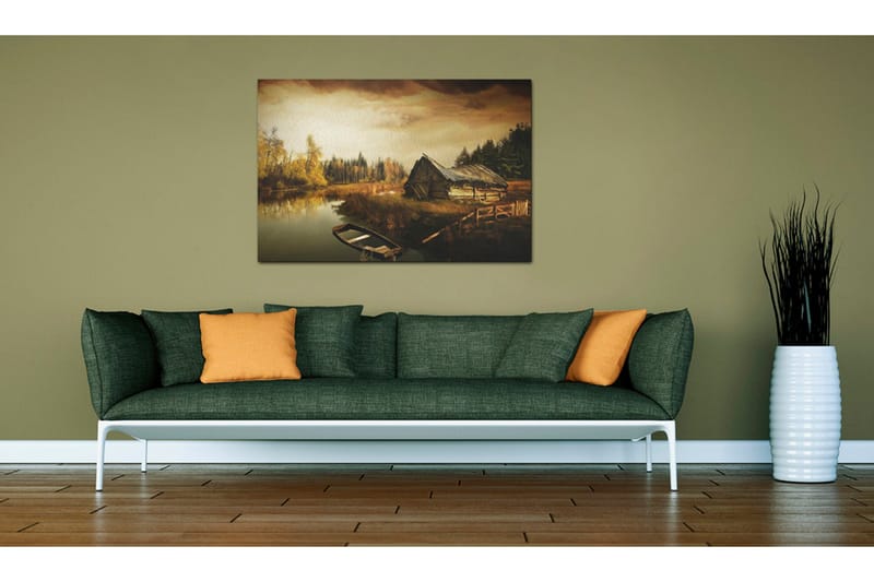 Tavla Idyllic Village 90x60 - Artgeist sp. z o. o. - Inredning & dekor - Tavlor & konst - Canvastavla