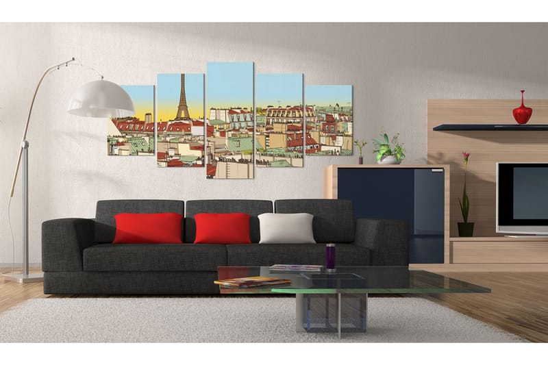 Tavla Idyllic Parisian Picture 100x50 - Artgeist sp. z o. o. - Inredning & dekor - Tavlor & konst - Canvastavla
