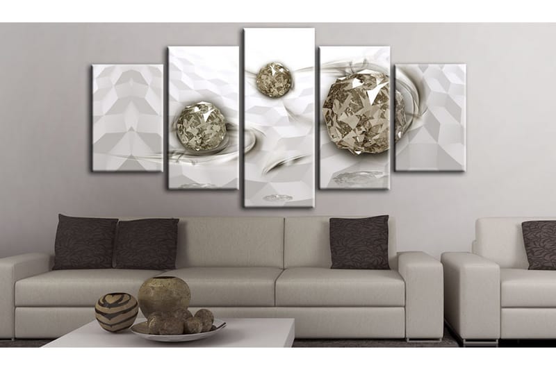 Tavla Immersed Gold 100x50 - Artgeist sp. z o. o. - Inredning & dekor - Tavlor & konst - Canvastavla