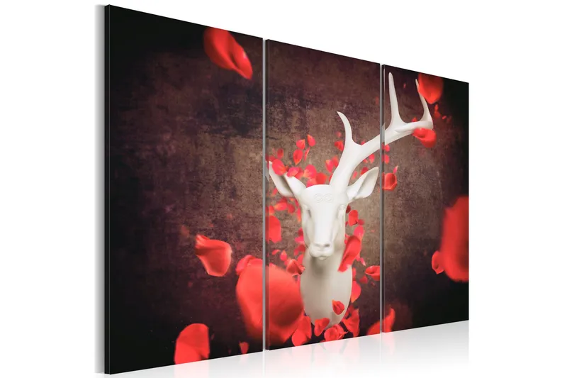 Tavla Immortality 120X80 Röd, Artgeist sp. z o. o.