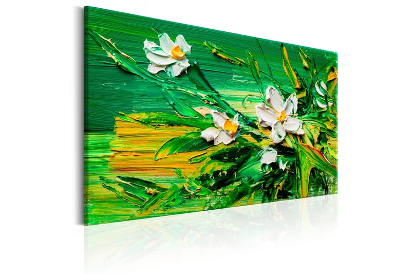 TAVLA Impressionist Style: Flowers 120x80 - Artgeist sp. z o. o. - Inredning & dekor - Tavlor & konst - Canvastavla