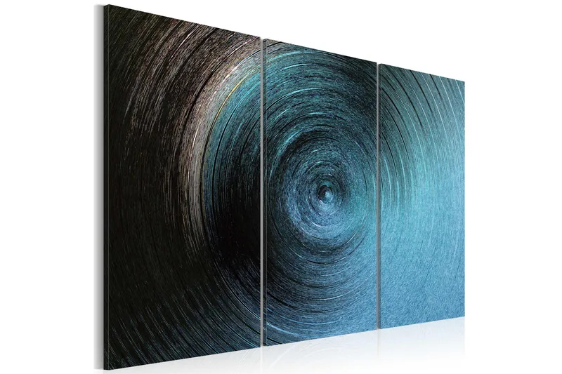 Tavla In The Eye Of A Cyclone 120X80 Blå, Artgeist sp. z o. o.