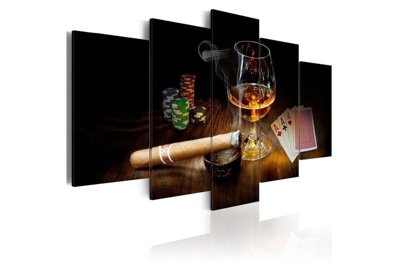 Tavla It'S A Man'S World 200X100 Flerfärgad|Vit, Artgeist sp. z o. o.