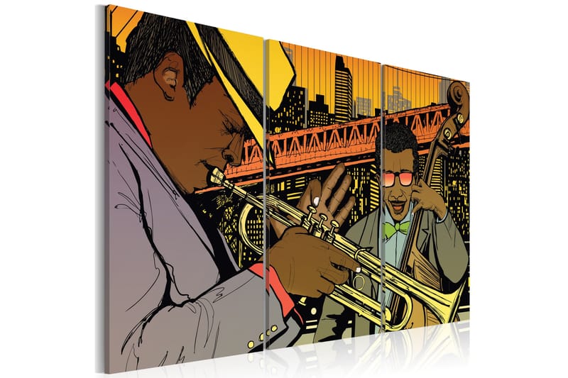 Tavla Jazz Musician 120x80, Artgeist sp. z o. o.