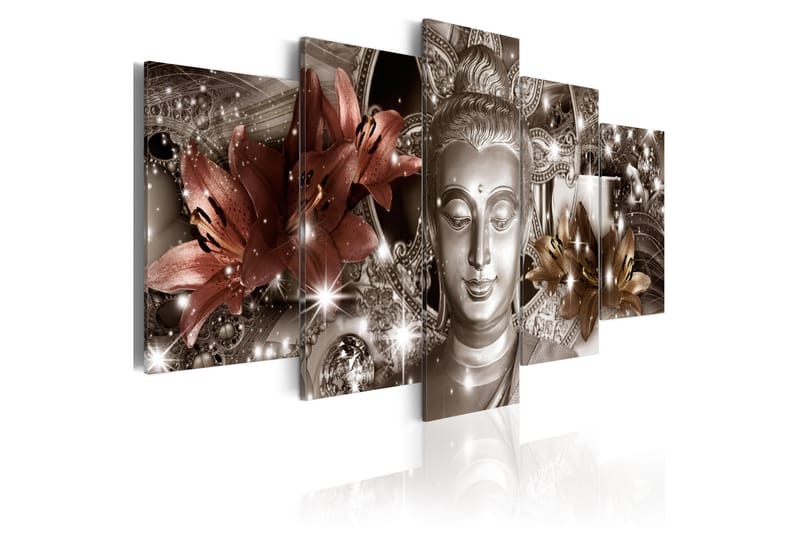 Tavla Jewel Of Meditation 200X100 Flerfärgad, Artgeist sp. z o. o.