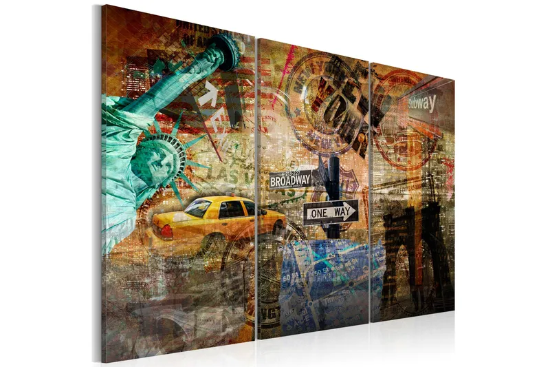 Tavla Kärnan Nyc 120x80, Artgeist sp. z o. o.