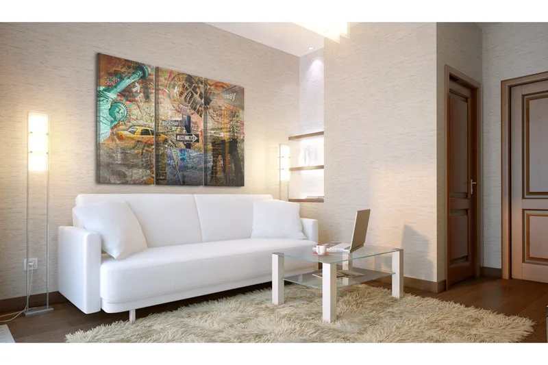 Tavla Kärnan Nyc 120x80 - Artgeist sp. z o. o. - Inredning & dekor - Tavlor & konst - Canvastavla