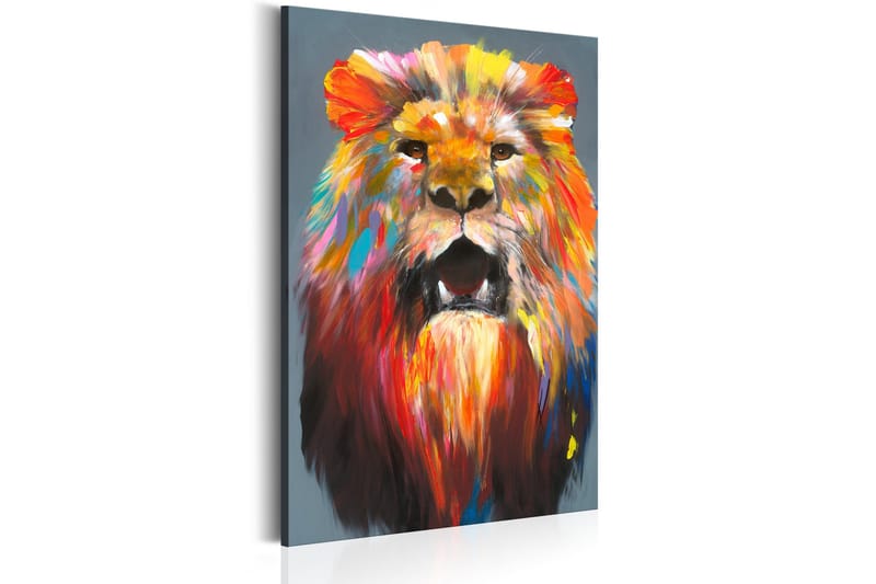 Tavla King of Colours 80x120 - Artgeist sp. z o. o. - Inredning & dekor - Tavlor & konst - Canvastavla