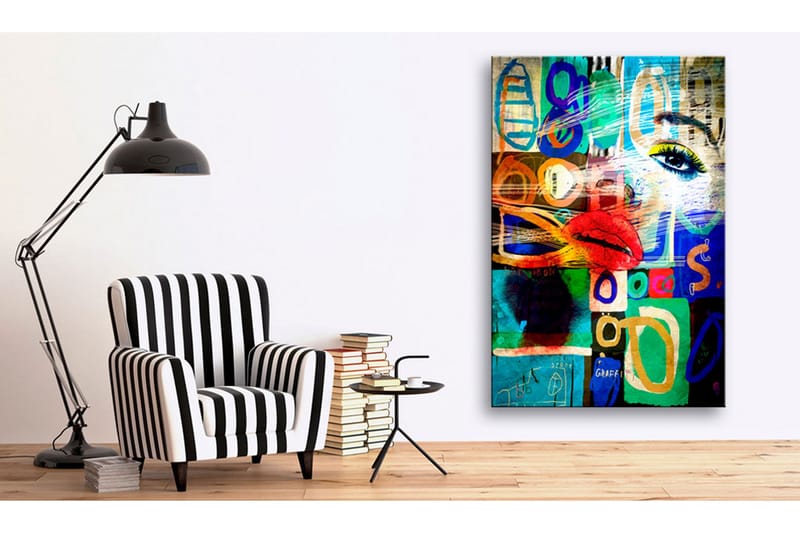 Tavla Kiss Of Modernity 40X60 Flerfärgad - Artgeist sp. z o. o. - Inredning & dekor - Tavlor & konst - Canvastavla