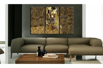 Tavla Klimt Inspiration Kiss 120x80 - Artgeist sp. z o. o. - Inredning & dekor - Tavlor & konst - Canvastavla