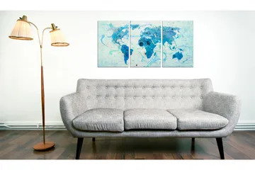 Tavla Kontinenter Som Oceaner 120x60 - Artgeist sp. z o. o. - Inredning & dekor - Tavlor & konst - Canvastavla