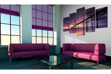 Tavla Kusten Innan Skymningen 100x50 - Artgeist sp. z o. o. - Inredning & dekor - Tavlor & konst - Canvastavla