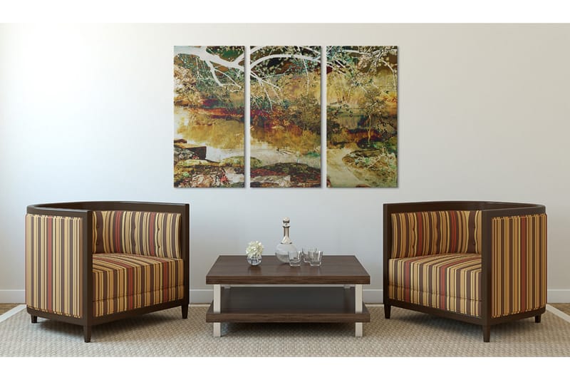 Tavla Lake Of Illusions 120x80 - Artgeist sp. z o. o. - Inredning & dekor - Tavlor & konst - Canvastavla