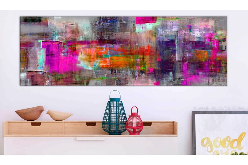 Tavla Land Of Colors 150x50 - Artgeist sp. z o. o. - Inredning & dekor - Tavlor & konst - Canvastavla