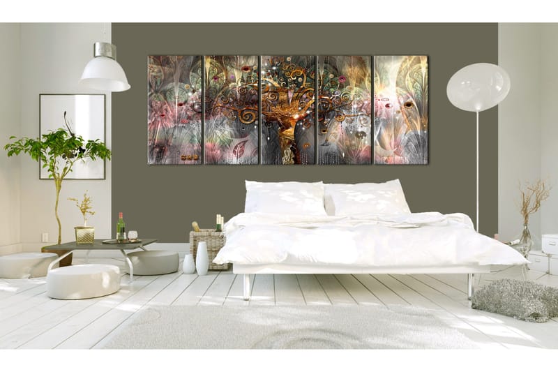 Tavla Land Of Happiness 225x90 - Artgeist sp. z o. o. - Inredning & dekor - Tavlor & konst - Canvastavla