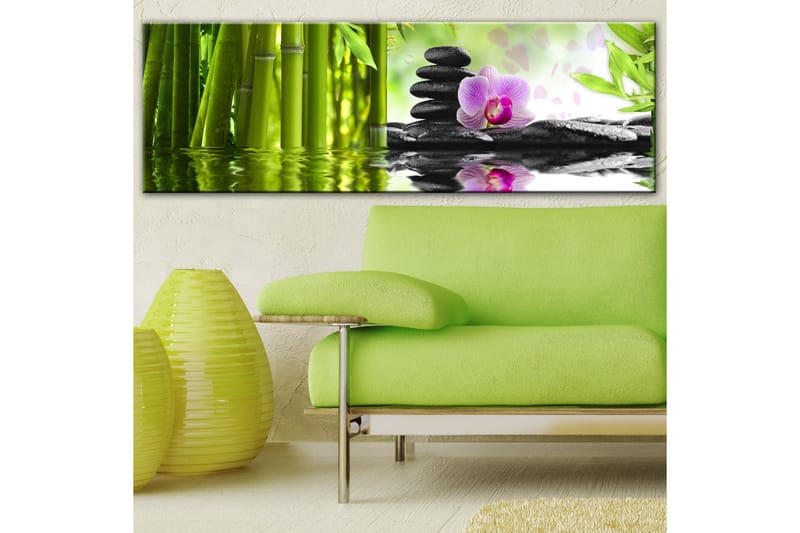 Tavla Land of Zen 120x40 - Inredning & dekor - Tavlor & konst - Canvastavla