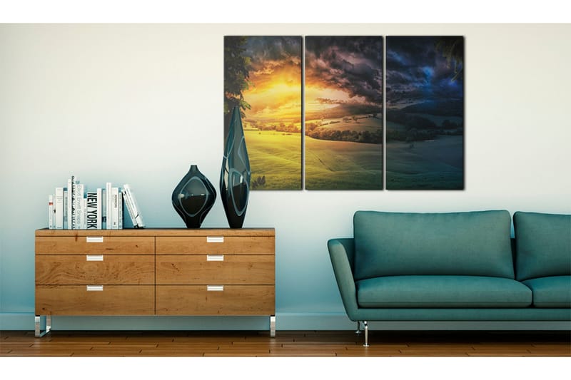 Tavla Landet Av Den Uppgående Solen 120x80 - Artgeist sp. z o. o. - Inredning & dekor - Tavlor & konst - Canvastavla
