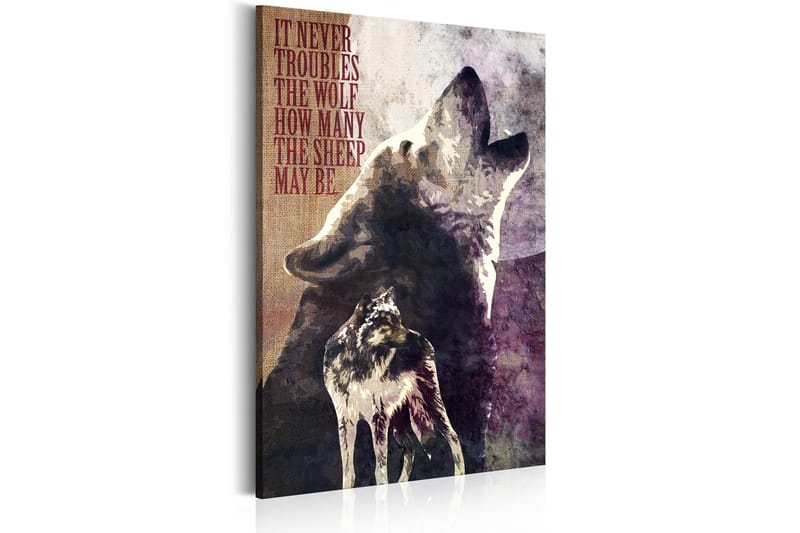 Tavla Law Of Nature 40X60 Lila|Flerfärgad - Artgeist sp. z o. o. - Inredning & dekor - Tavlor & konst - Canvastavla