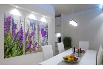 Tavla Lawender love 90x60 - Artgeist sp. z o. o. - Inredning & dekor - Tavlor & konst - Canvastavla